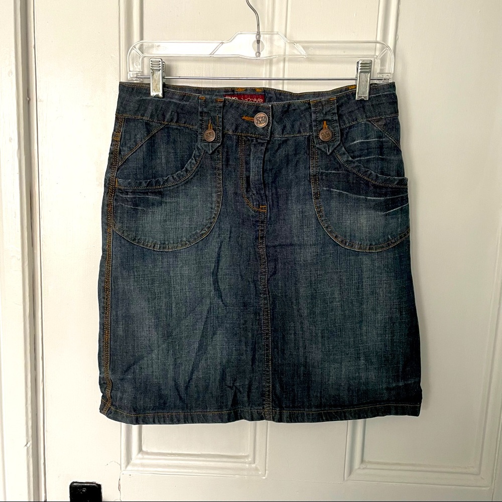 SB Demin Jean skirt distressed size 5/6